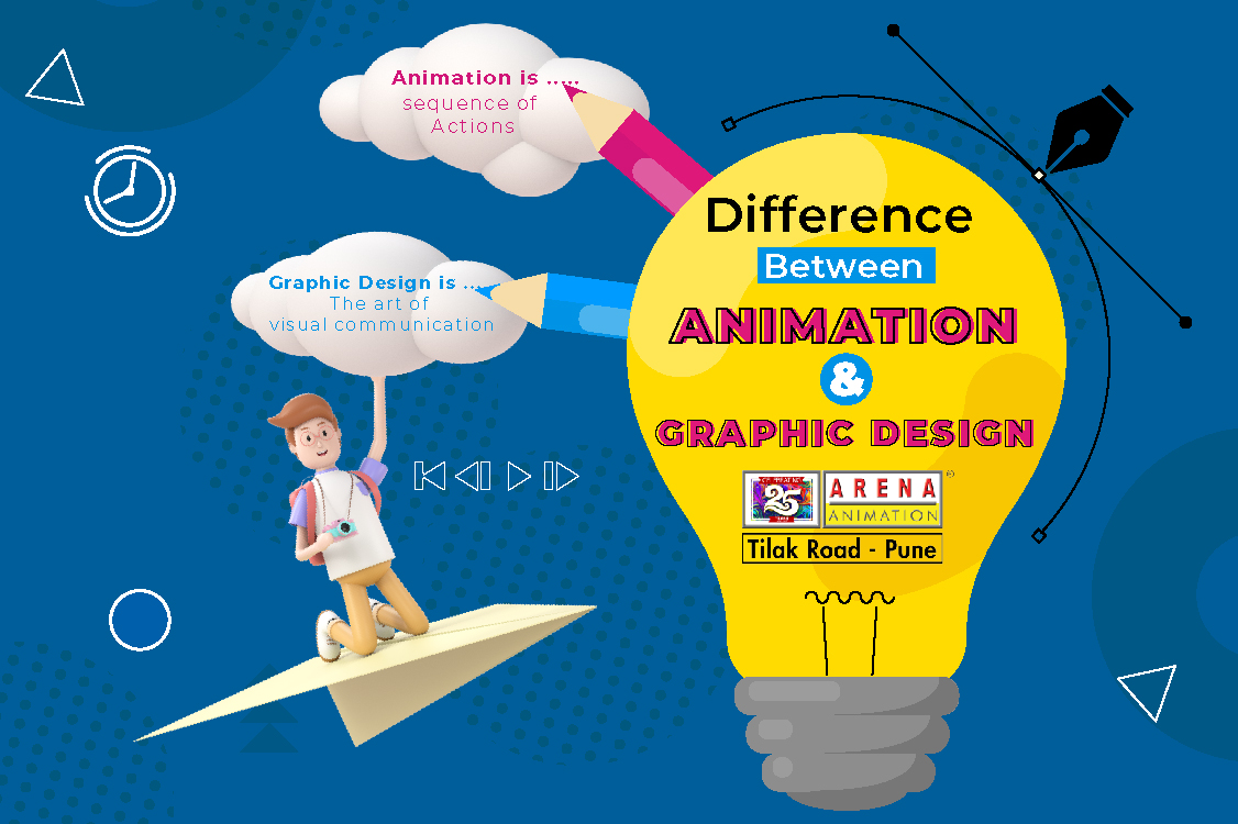 Animation V/S Graphic Design – Which is a Better Career Option? - Arena  Animation Tilak Road
