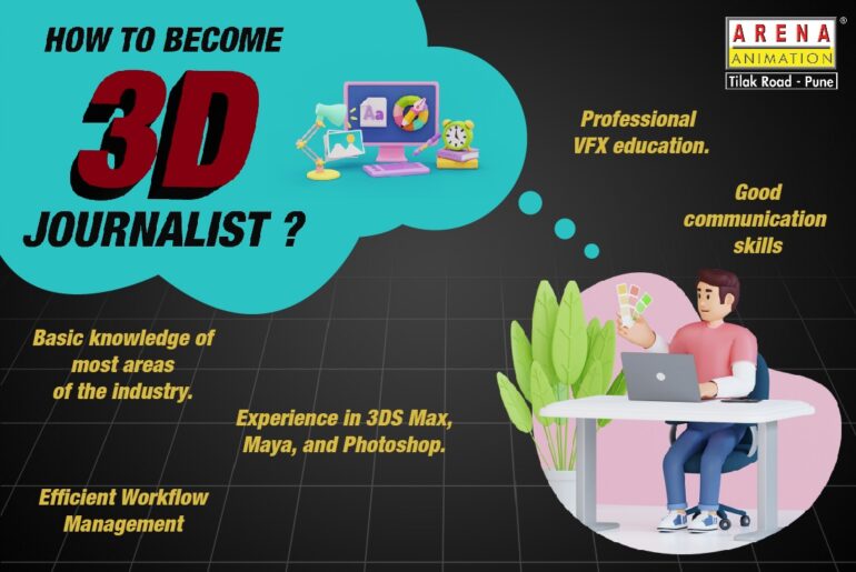 how to become 3D Journalist